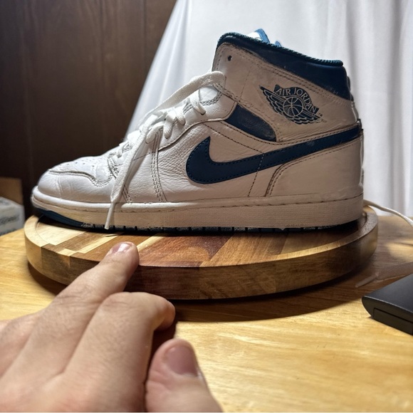 Jordan Other - Size 9 Air Jordan 1 Mid Industrial Blue